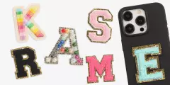 Autocollants et stickers "lettres" pour téléphones et tablettes