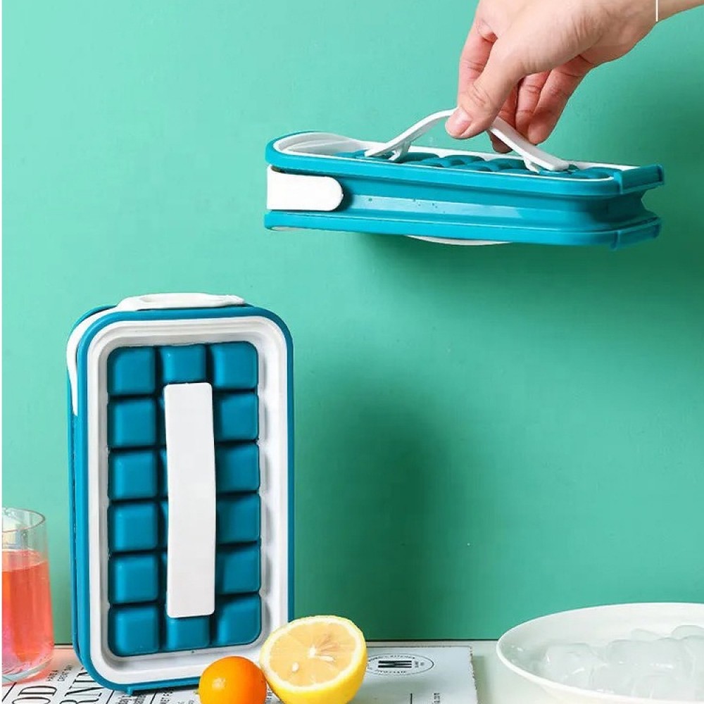 Moules à glaçons Ice-Maker avec couvercle Bouteille de glace pour former des glaçons