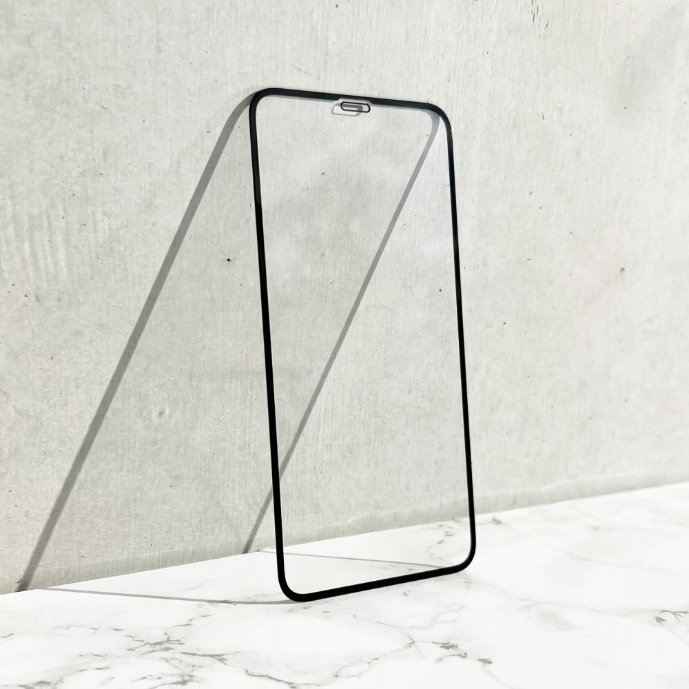 3D Tempered Glass Samsung Galaxy A50 - Full Screen Display Schutzglas mit schwarzem Rahmen