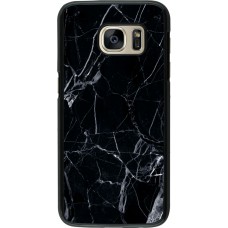Hülle Samsung Galaxy S7 -  Marble Black 01
