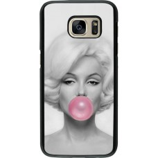 Hülle Samsung Galaxy S7  Marilyn Bubble