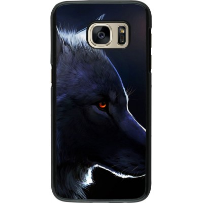 Hülle Samsung Galaxy S7 -  Wolf Shape