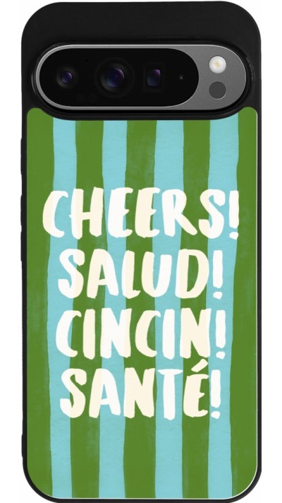 Google Pixel 9 Pro XL Case Hülle - Silikon schwarz Cheers 2026