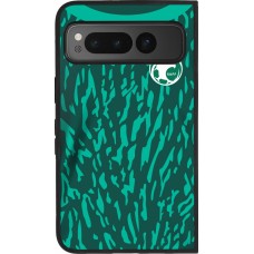Google Pixel Fold Case Hülle - Silikon schwarz Saudi-Arabien 2022 personalisierbares Fussballtrikot