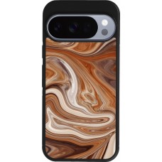 Coque Google Pixel 10 / Pixel 10 Pro - Silicone rigide noir Autumn 2024 marbe