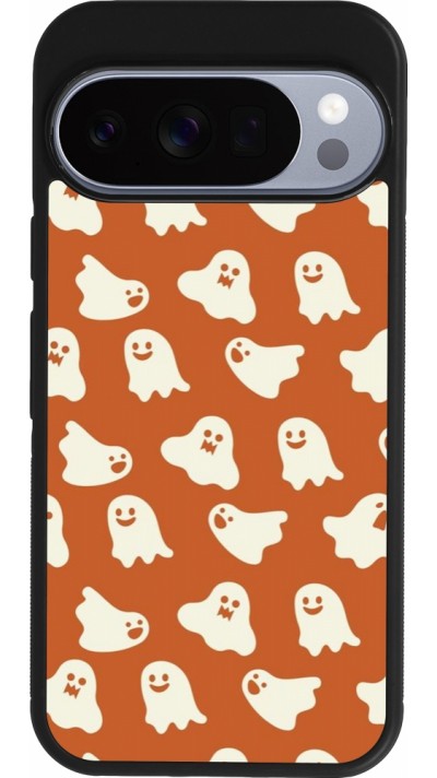 Coque Google Pixel 10 / Pixel 10 Pro - Silicone rigide noir Autumn 2024 mini ghosts