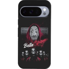 Coque Google Pixel 10 / Pixel 10 Pro - Silicone rigide noir Bella Ciao