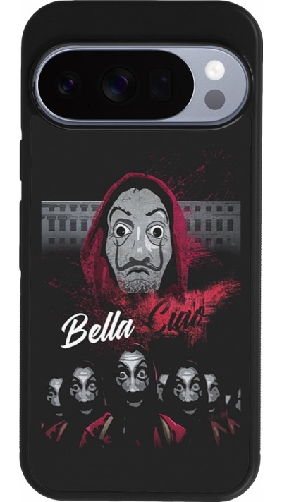 Coque Google Pixel 10 / Pixel 10 Pro - Silicone rigide noir Bella Ciao