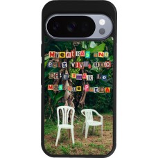 Coque Google Pixel 10 / Pixel 10 Pro - Silicone rigide noir Chairs DTMF