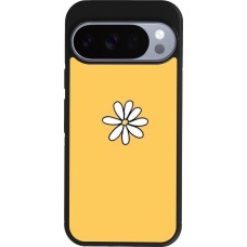Google Pixel 10 / Pixel 10 Pro Case Hülle - Silikon schwarz Easter 2023 daisy