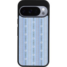 Google Pixel 10 / Pixel 10 Pro Case Hülle - Silikon schwarz Edelweiss