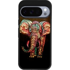 Google Pixel 10 / Pixel 10 Pro Case Hülle - Silikon schwarz Elephant 02