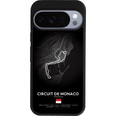 Google Pixel 10 / Pixel 10 Pro Case Hülle - Silikon schwarz F1 Track 2025 Monaco