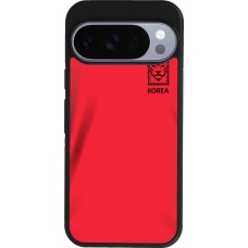 Google Pixel 10 / Pixel 10 Pro Case Hülle - Silikon schwarz Südkorea 2022 personalisierbares Fussballtrikot