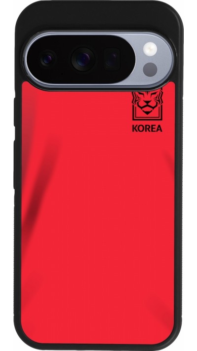 Google Pixel 10 / Pixel 10 Pro Case Hülle - Silikon schwarz Südkorea 2022 personalisierbares Fussballtrikot