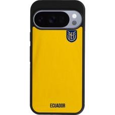 Google Pixel 10 / Pixel 10 Pro Case Hülle - Silikon schwarz Ecuador 2022 Fußballtrikot
