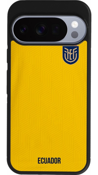 Google Pixel 10 / Pixel 10 Pro Case Hülle - Silikon schwarz Ecuador 2022 Fußballtrikot