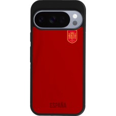 Google Pixel 10 / Pixel 10 Pro Case Hülle - Silikon schwarz Spanien 2022 personalisierbares Fußballtrikot
