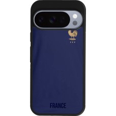 Google Pixel 10 / Pixel 10 Pro Case Hülle - Silikon schwarz Frankreich 2022 personalisierbares Fussballtrikot