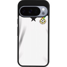 Google Pixel 10 / Pixel 10 Pro Case Hülle - Silikon schwarz Ghana 2022 personalisierbares Fussballtrikot