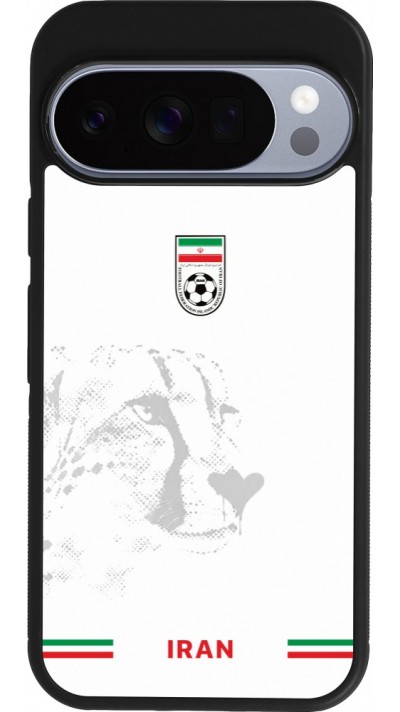 Google Pixel 10 / Pixel 10 Pro Case Hülle - Silikon schwarz Iran 2026 personalisierbares Fussballtrikot
