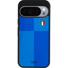 Google Pixel 10 / Pixel 10 Pro Case Hülle - Silikon schwarz Italien 2022 personalisierbares Fußballtrikot
