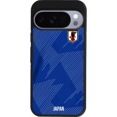 Google Pixel 10 / Pixel 10 Pro Case Hülle - Silikon schwarz Japan 2022 personalisierbares Fussballtrikot