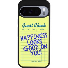 Google Pixel 10 / Pixel 10 Pro Case Hülle - Silikon schwarz Guest check 2026