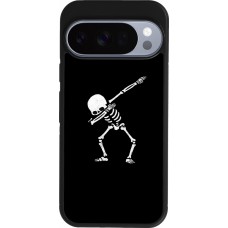Google Pixel 10 / Pixel 10 Pro Case Hülle - Silikon schwarz Halloween 19 09