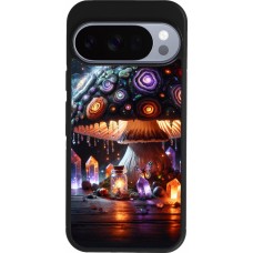 Google Pixel 10 / Pixel 10 Pro Case Hülle - Silikon schwarz Halloween Zaubertrank Magie