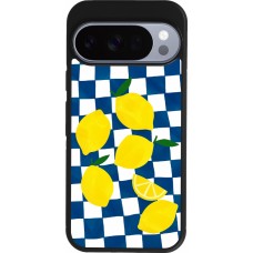 Google Pixel 10 / Pixel 10 Pro Case Hülle - Silikon schwarz Illustration lemons 2026