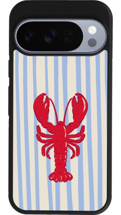 Google Pixel 10 / Pixel 10 Pro Case Hülle - Silikon schwarz Red lobster 2026