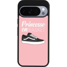 Google Pixel 10 / Pixel 10 Pro Case Hülle - Silikon schwarz princesse en basket