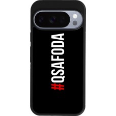 Google Pixel 10 / Pixel 10 Pro Case Hülle - Silikon schwarz Qsafoda 1