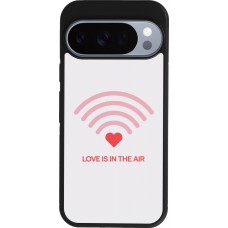Google Pixel 10 / Pixel 10 Pro Case Hülle - Silikon schwarz Saint Valentines Day 26 Love is in the air