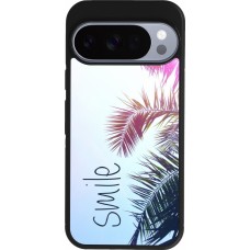 Google Pixel 10 / Pixel 10 Pro Case Hülle - Silikon schwarz Smile 05