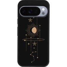 Google Pixel 10 / Pixel 10 Pro Case Hülle - Silikon schwarz Spring 23 astro