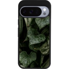 Google Pixel 10 / Pixel 10 Pro Case Hülle - Silikon schwarz Spring 23 fresh plants