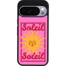 Google Pixel 10 / Pixel 10 Pro Case Hülle - Silikon schwarz Sun sun 2026