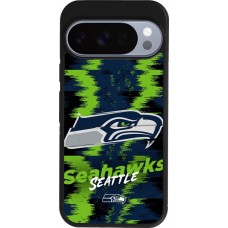 Google Pixel 10 / Pixel 10 Pro Case Hülle - Silikon schwarz Super Bowl 26 Seattle 2