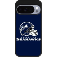 Google Pixel 10 / Pixel 10 Pro Case Hülle - Silikon schwarz Super Bowl 26 Seattle 3