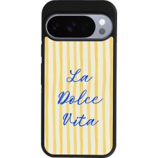 Google Pixel 10 / Pixel 10 Pro Case Hülle - Silikon schwarz The good life 2026