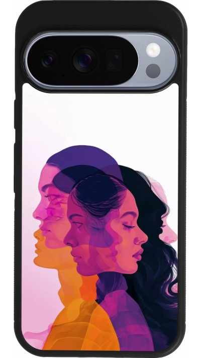 Coque Google Pixel 10 / Pixel 10 Pro - Silicone rigide noir Womens day 2026 10