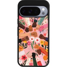 Google Pixel 10 / Pixel 10 Pro Case Hülle - Silikon schwarz Womens day 2026 8