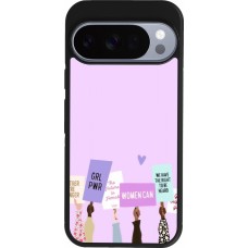 Google Pixel 10 / Pixel 10 Pro Case Hülle - Silikon schwarz Womens day 2026 9