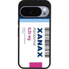 Google Pixel 10 / Pixel 10 Pro Case Hülle - Silikon schwarz Xanax Alprazolam 2025