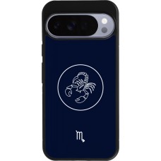 Google Pixel 10 Pro XL Case Hülle - Silikon schwarz Astrologie Skorpion