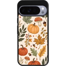 Google Pixel 10 Pro XL Case Hülle - Silikon schwarz Autumn 25 Autumn pattern