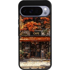 Google Pixel 10 Pro XL Case Hülle - Silikon schwarz Autumn 25 Coffee shop