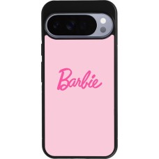 Coque Google Pixel 10 Pro XL - Silicone rigide noir Barbie Text